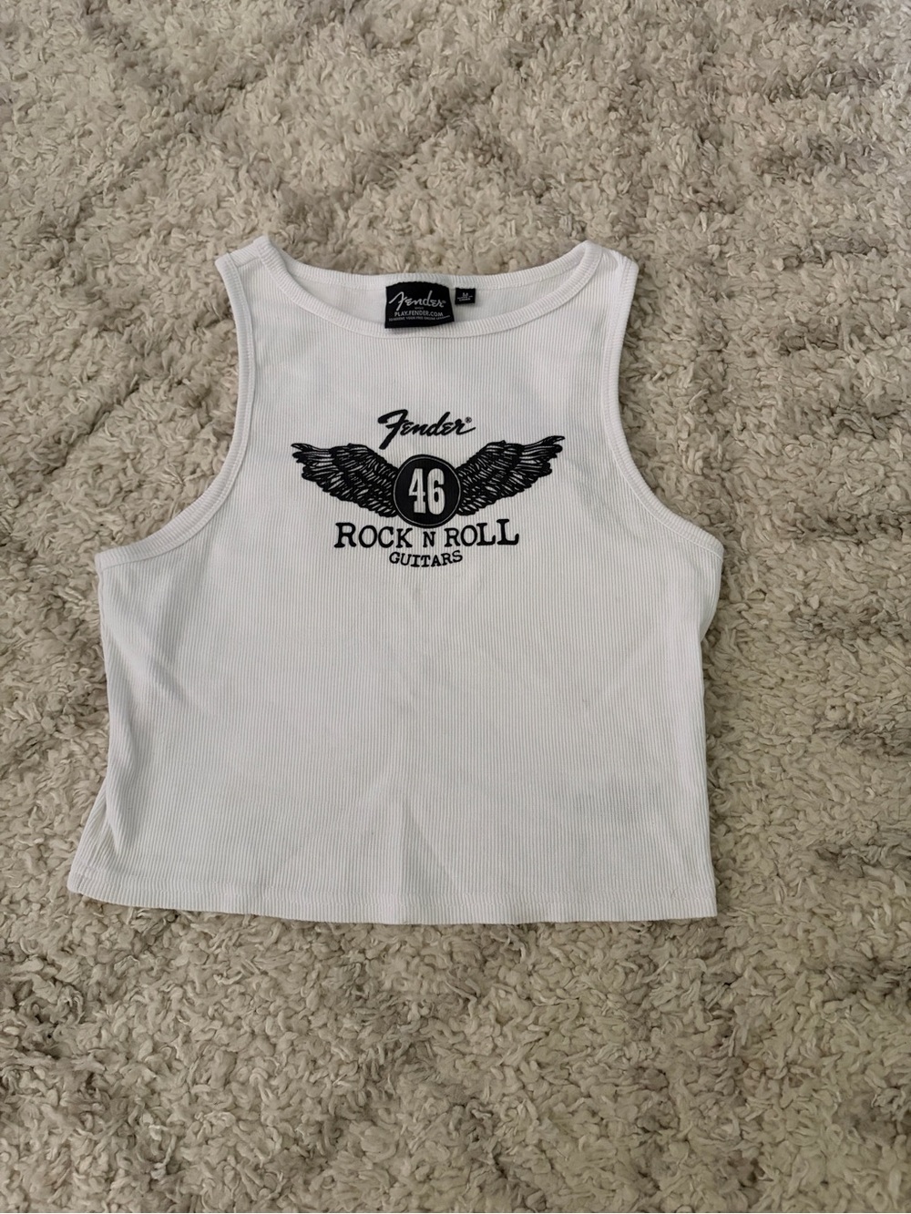 fender cropped tank